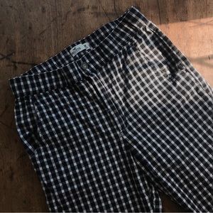 Hollister Gingham Crop Pants